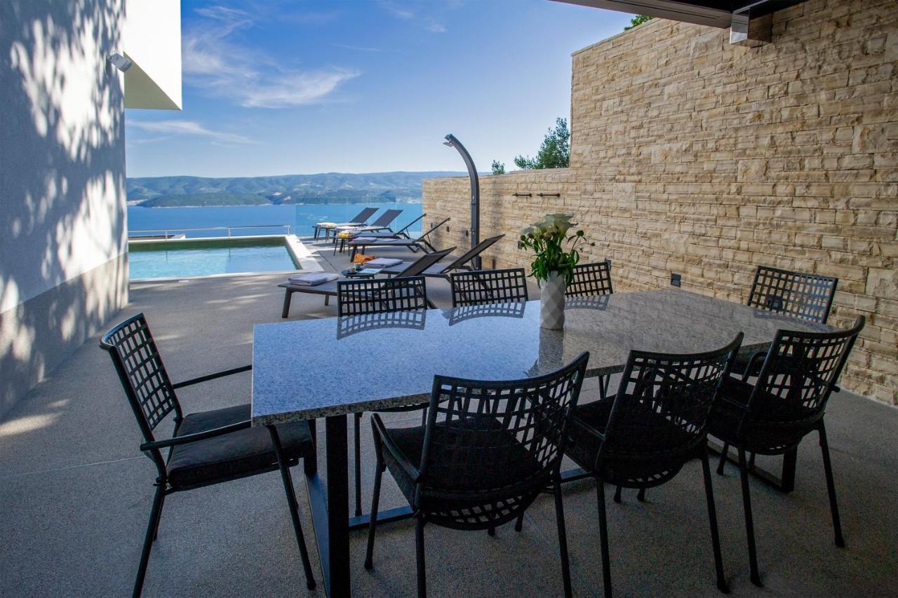 צלינה Villa Dispet With Heated Pool, Jacuzzi, Sauna And Cinema מראה חיצוני תמונה
