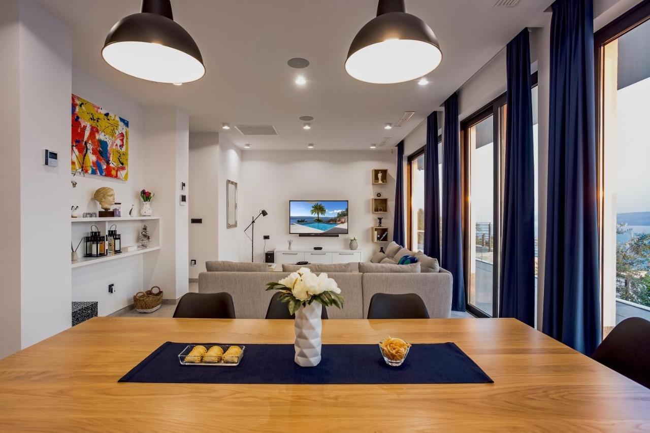 צלינה Villa Dispet With Heated Pool, Jacuzzi, Sauna And Cinema מראה חיצוני תמונה